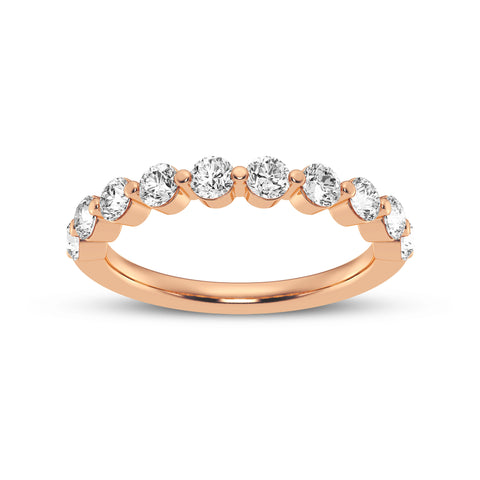 Women's Shared Prong Set Wedding Band (SKU#04938RG)