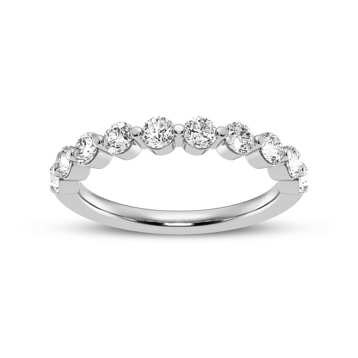 Women's Shared Prong Set Wedding Band (SKU#04938RG)