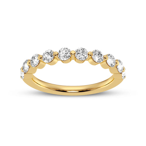 Women's Shared Prong Set Wedding Band (SKU#04938RG)