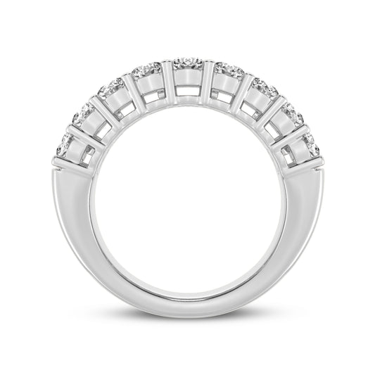 Round And Baguette Combination Women's Engagement Band (SKU#03509RG)