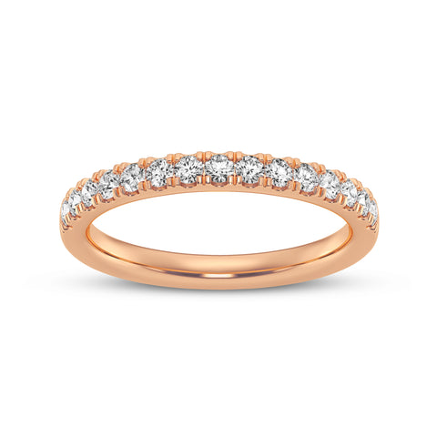 Women's Prong Set Wedding Band (SKU#02331ARG)