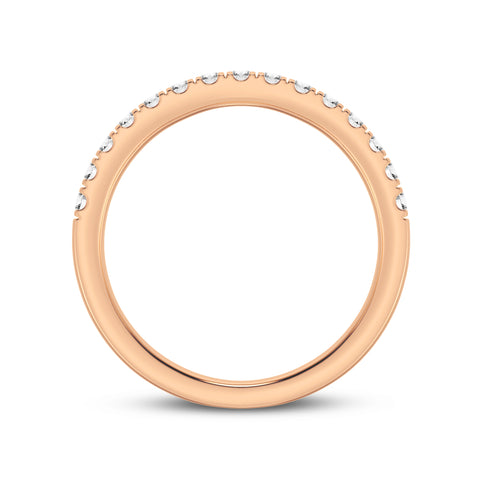 Women's Prong Set Wedding Band (SKU#02331ARG)