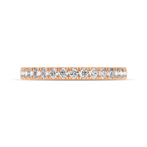 Women's Prong Set Wedding Band (SKU#02331ARG)