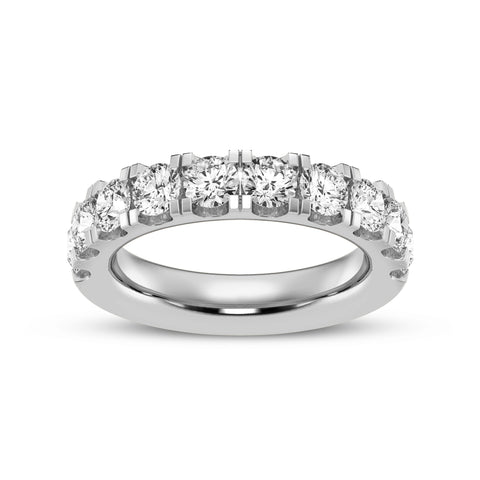 Women's Prong Set Wedding Band (SKU#02331FRG)