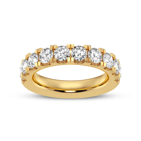 Women's Prong Set Wedding Band (SKU#02331FRG)