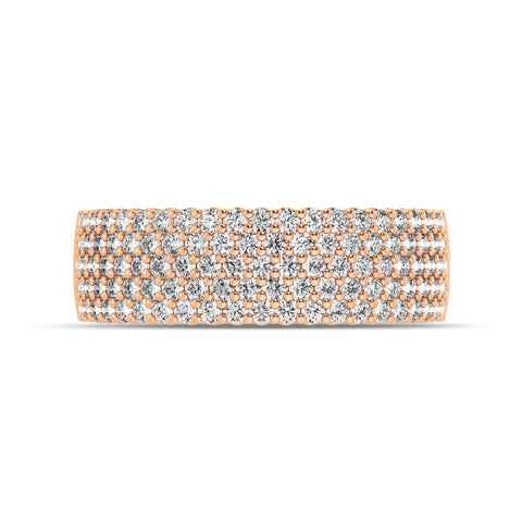 Five Row Diamond Women's Engagement Band (SKU#02377RG)