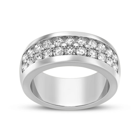 Channel Shared Prong Women's Engagement Band (SKU#03343RG)