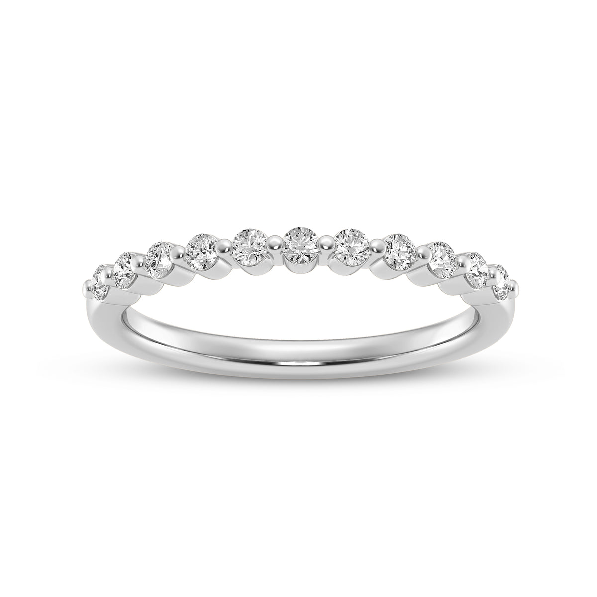 Shared Prong Women's Engagement Band (SKU#03610RG)