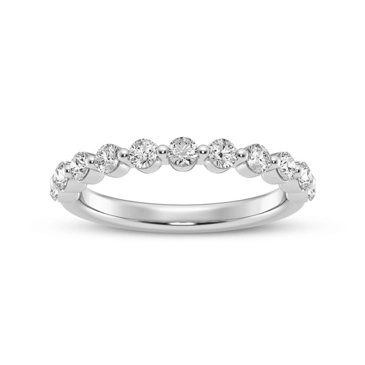 Women's Shared Prong Set Wedding Band (SKU#03612RG)