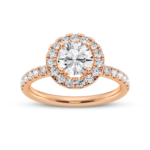 Round Halo Engagement Ring (SKU#09995RG-050)