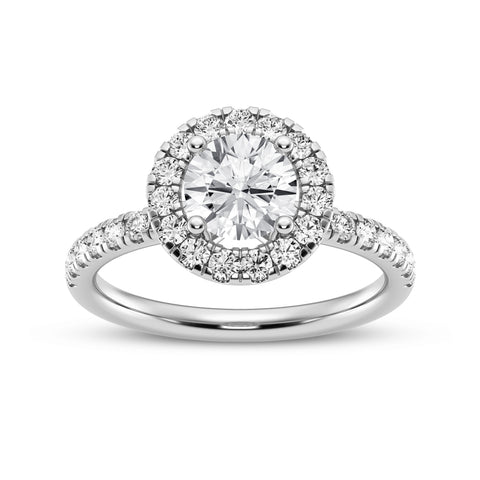 Round Halo Engagement Ring (SKU#09995RG-050)