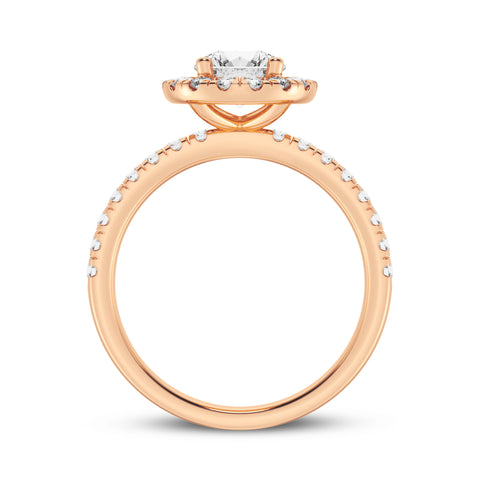 Round Halo Engagement Ring (SKU#09995RG-050)