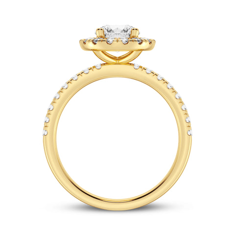 Round Halo Engagement Ring (SKU#09995RG-050)