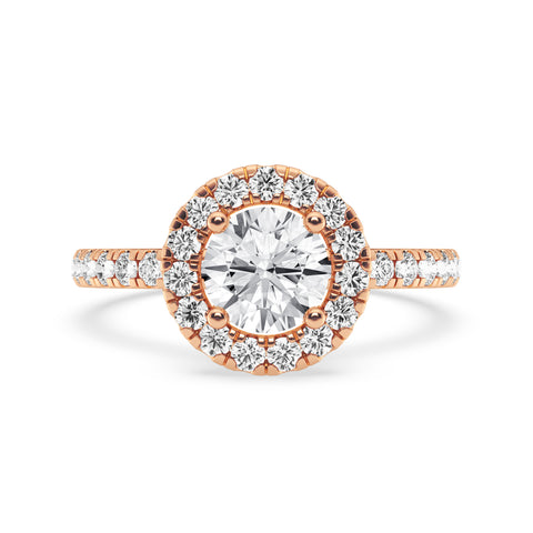 Round Halo Engagement Ring (SKU#09995RG-050)