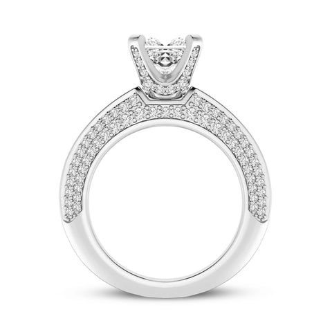 Princess Without Halo Engagement Ring (SKU#10005RG-100)