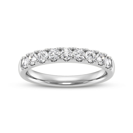 Women's Prong Set Wedding Band (SKU#02277RG)