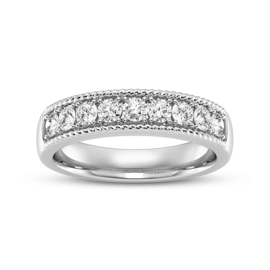 Women's Engagement Band with Millgraining (SKU#02274RG)