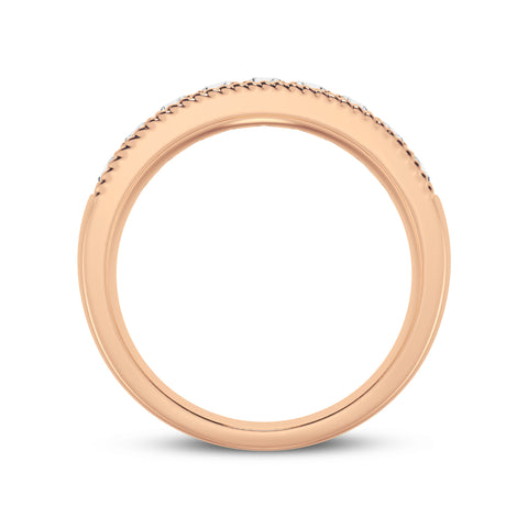 Women's Fashion Band with Millgraining (SKU#02274RG)