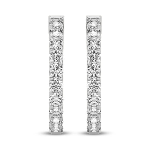 Single Row Huggies Earrings (SKU#09328ER)