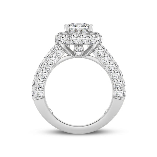 Cushion Halo Engagement Ring (SKU#06698RG)