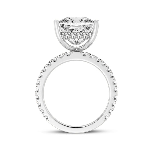 Princess Without Halo Engagement Ring (SKU#10041RG-500)
