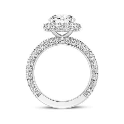 Round Halo Engagement Ring (SKU#10056RG-200)