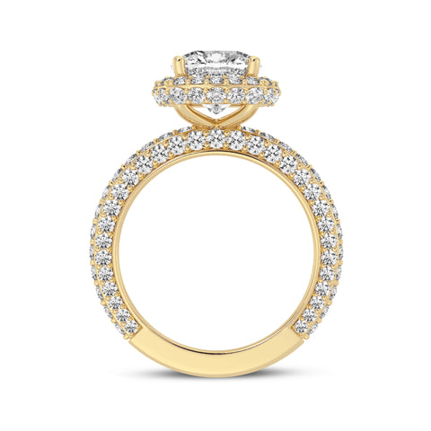 Cushion Halo Engagement Ring (SKU#10057RG-200)