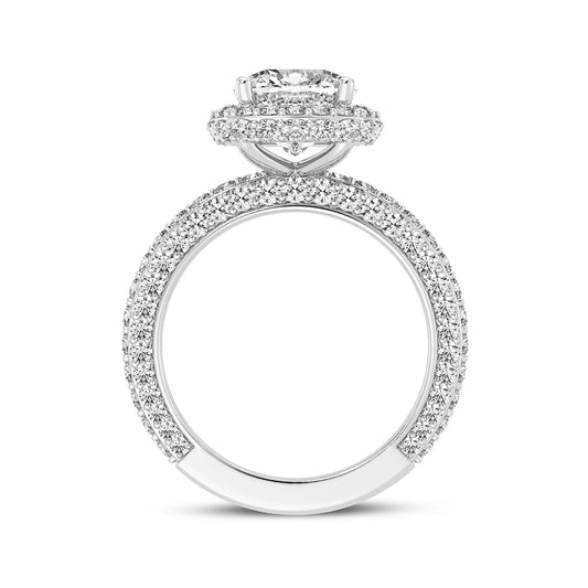 Cushion Halo Engagement Ring (SKU#10057RG-200)