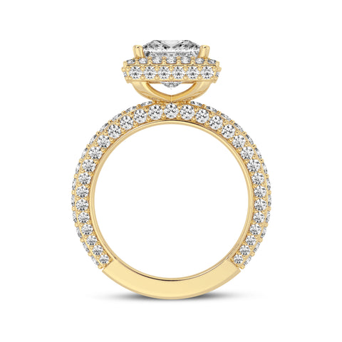 Princess Halo Engagement Ring (SKU#10059RG-200)