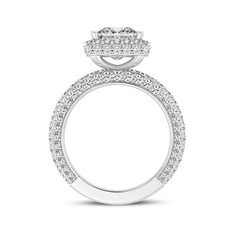 Princess Halo Engagement Ring (SKU#10059RG-200)