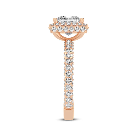 Princess Halo Engagement Ring (SKU#10059RG-200)