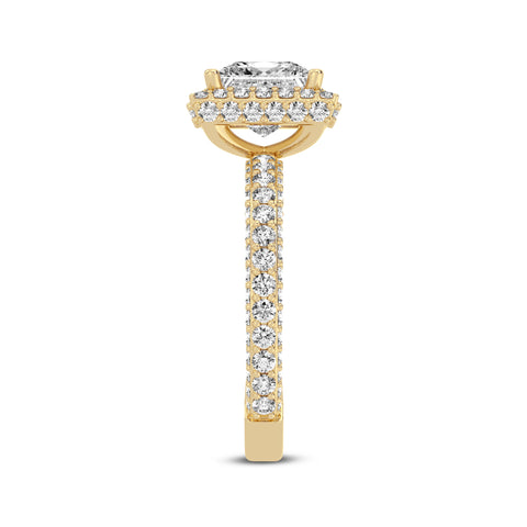 Princess Halo Engagement Ring (SKU#10059RG-200)