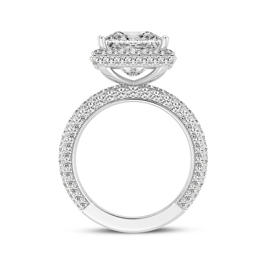 Princess Halo Engagement Ring (SKU#10059RG-500)
