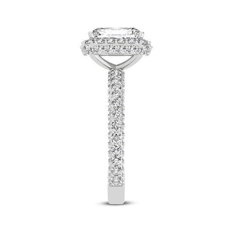 Radiant Cut Halo Engagement Ring (SKU#10058RG-200)